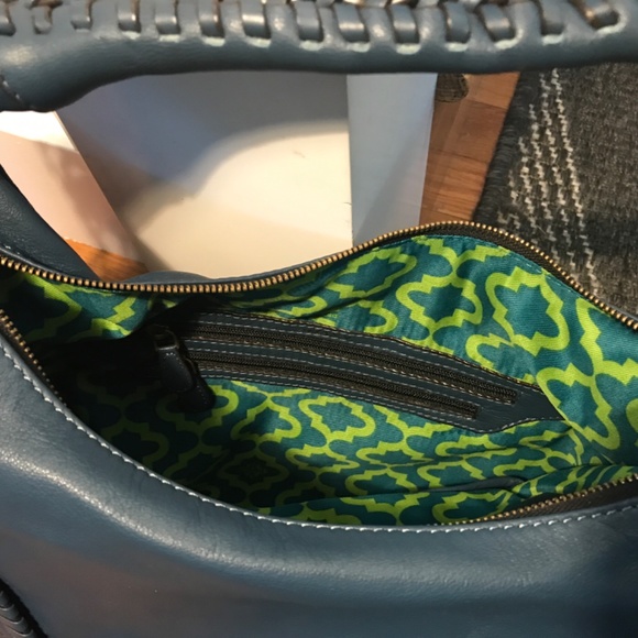 OrYANY Soft Nappa Leather Hobo - Michelle (Marine Blue) - Picture 3 of 9